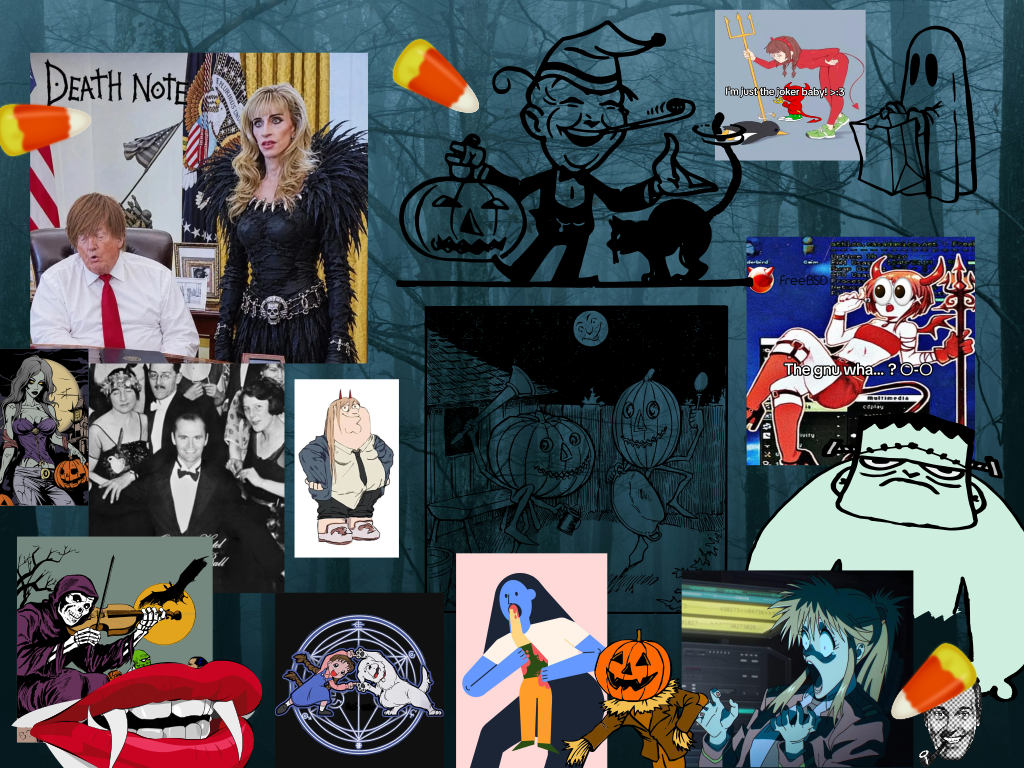 Halloween Collage